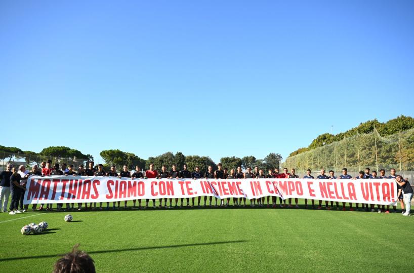 Bari, il messaggio della squadra per Verreth: “Matthias siamo con te”