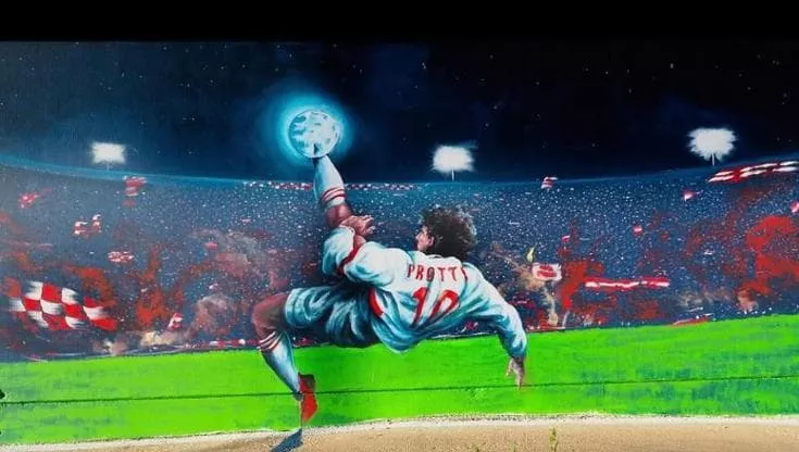 Bari: inaugurato il murale per Igor Protti