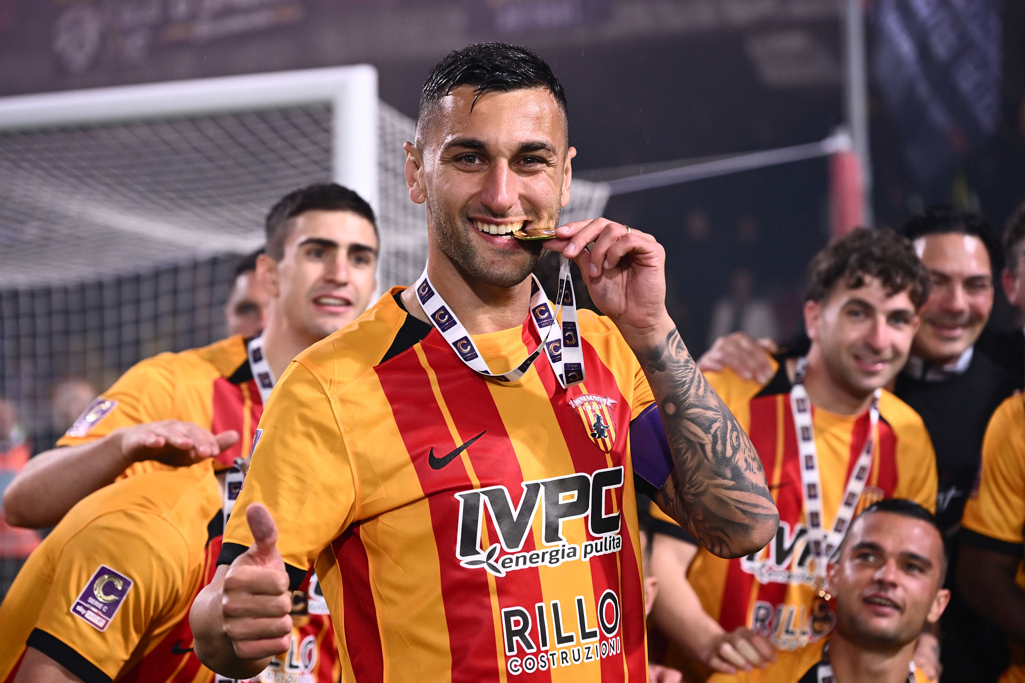 Maita, promozione e rinnovo: l’ex Bari festeggia con il Benevento
