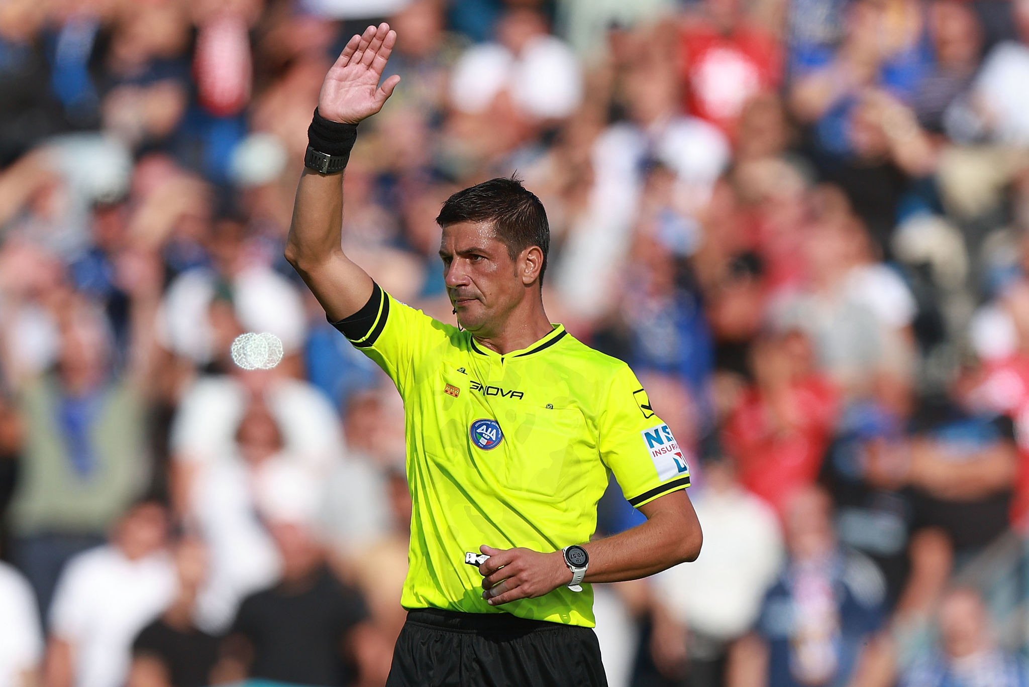 Designato Manganiello per Avellino-Bari: i precedenti dell’arbitro con i biancorossi